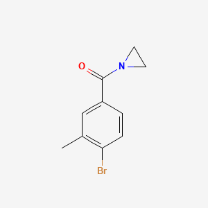 1-(4-Bromo-3-methylbenzoyl)aziridine
