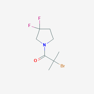 2-Bromo-1-(3,3-difluoropyrrolidin-1-yl)-2-methylpropan-1-one