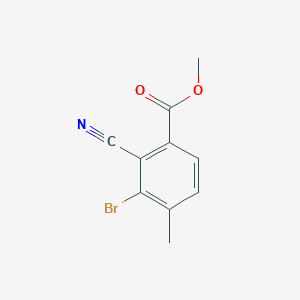 Methyl 3-bromo-2-cyano-4-methylbenzoate