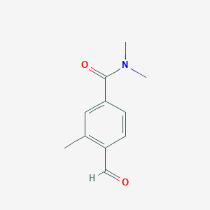 4-Formyl-3,N,N-trimethylbenzamide