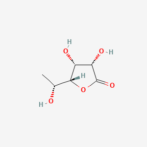 molecular formula C6H10O5 B14141391 6-deoxy-D-mannono-1,4-lactone CAS No. 106293-98-5