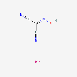 molecular formula C3HKN3O+ B14141475 Malononitrile, potassium salt CAS No. 5458-49-1