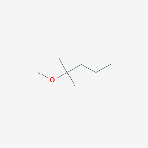 molecular formula C8H18O B14141675 2-Methoxy-2,4-dimethylpentane CAS No. 89045-03-4