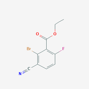 Ethyl 2-bromo-3-cyano-6-fluorobenzoate
