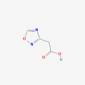 molecular formula C4H4N2O3 B14142015 1,2,4-Oxadiazole-3-acetic acid CAS No. 1083216-30-1
