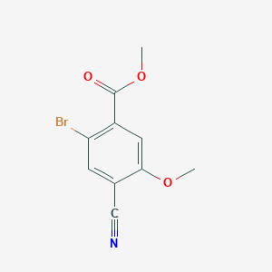 Methyl 2-bromo-4-cyano-5-methoxybenzoate