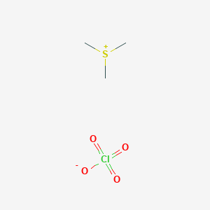 molecular formula C3H9ClO4S B14142283 Trimethylsulfanium perchlorate CAS No. 3426-60-6