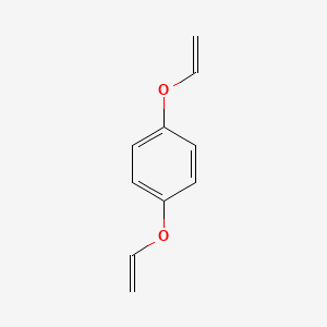 molecular formula C10H10O2 B14142303 1,4-Bis(ethenyloxy)benzene CAS No. 4024-21-9