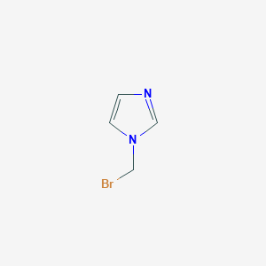 molecular formula C4H5BrN2 B14142441 1-(Bromomethyl)-1H-imidazole CAS No. 89149-89-3