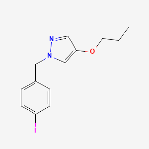 1-(4-Iodobenzyl)-4-propoxy-1H-pyrazole