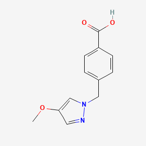 4-(4-Methoxy-pyrazol-1-ylmethyl)-benzoic acid