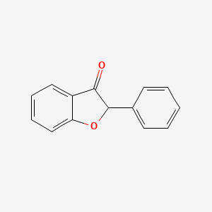 molecular formula C14H10O2 B14142502 2-Phenyl-3(2H)-benzofuranone CAS No. 60312-67-6