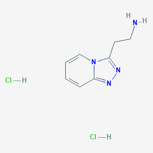 2-{[1,2,4]Triazolo[4,3-a]pyridin-3-yl}ethan-1-amine dihydrochloride