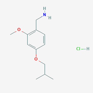 4-Isobutoxy-2-methoxybenzylamine hydrochloride