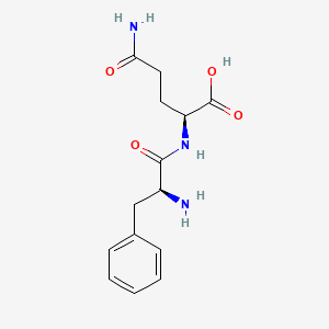 molecular formula C14H19N3O4 B14142746 Phe-Gln CAS No. 39537-24-1