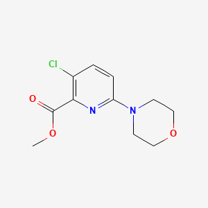 Methyl 3-chloro-6-morpholin-4-ylpyridine-2-carboxylate
