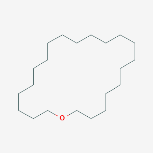molecular formula C21H42O B14142835 Oxacyclodocosane CAS No. 3732-29-4