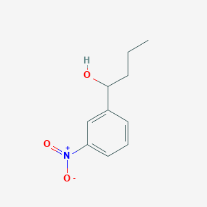 molecular formula C10H13NO3 B14142895 1-(3-Nitrophenyl)butan-1-OL CAS No. 29067-54-7