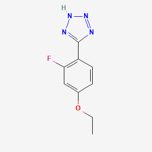 5-(4-Ethoxy-2-fluorophenyl)-1H-tetrazole