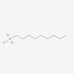 molecular formula C10H21Li B14143008 Lithium, decyl- CAS No. 4416-59-5
