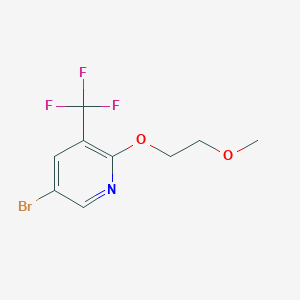 5-Bromo-2-(2-methoxyethoxy)-3-(trifluoromethyl)pyridine