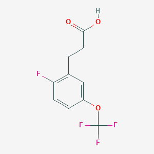 3-(2'-Fluoro-5'-(trifluoromethoxy)phenyl)propionic acid