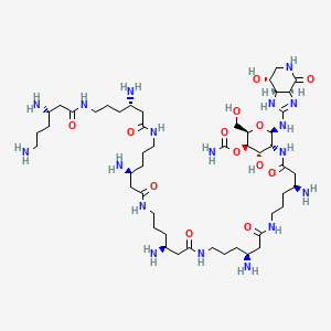 molecular formula C49H94N18O13 B14143100 Streptothricin A CAS No. 3484-67-1