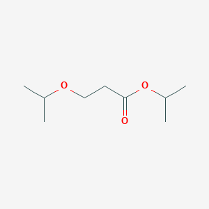 molecular formula C9H18O3 B14143172 Propan-2-yl 3-[(propan-2-yl)oxy]propanoate CAS No. 4220-74-0