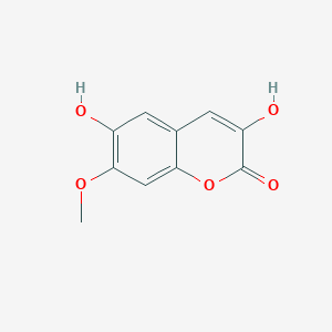 B141432 3-Hydroxyisoscopoletin CAS No. 127861-48-7