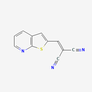 (Thieno[2,3-b]pyridin-2-ylmethylene)malononitrile