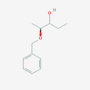 molecular formula C12H18O2 B14143251 (2S)-2-Benzyloxypentan-3-ol CAS No. 1822329-44-1