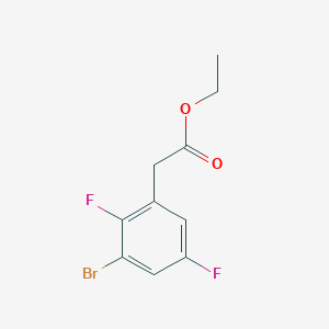 Ethyl 3-bromo-2,5-difluorophenylacetate