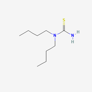 molecular formula C9H20N2S B14143535 Thiourea, dibutyl- CAS No. 32841-23-9
