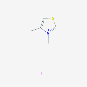 molecular formula C5H8INS B14143785 3,4-Dimethyl-1,3-thiazol-3-ium iodide CAS No. 24300-70-7