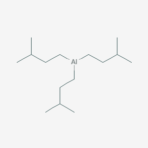 molecular formula C15H33Al B14143814 Tris(3-methylbutyl)alumane CAS No. 4548-76-9