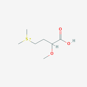 molecular formula C7H15O3S+ B14143830 Sulfonic acid, dimethyl methoxy butyrate CAS No. 81920-17-4
