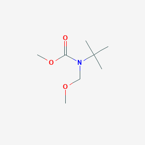 molecular formula C8H17NO3 B141439 Methyl N-tert-butyl-N-(methoxymethyl)carbamate CAS No. 132547-45-6
