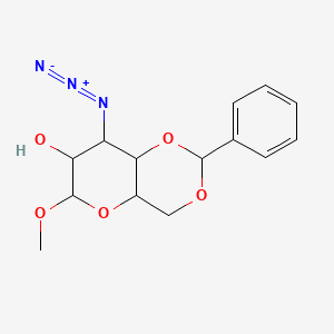 molecular formula C14H17N3O5 B14143910 Agn-PC-00efma CAS No. 17460-38-7