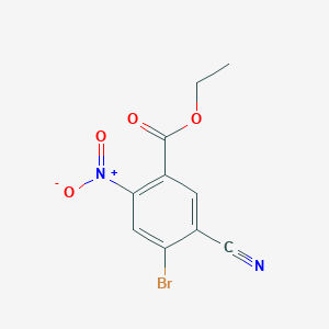 Ethyl 4-bromo-5-cyano-2-nitrobenzoate