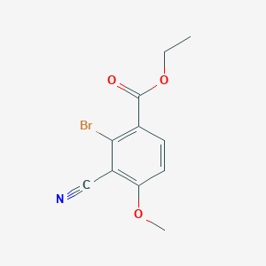 Ethyl 2-bromo-3-cyano-4-methoxybenzoate