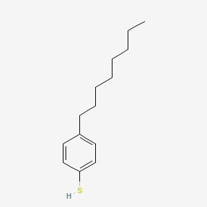 molecular formula C14H22S B14144414 4-Octylbenzenethiol CAS No. 4527-48-4