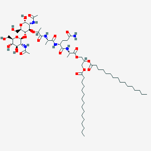 molecular formula C65H116N6O21 B141446 ImmTher CAS No. 130114-83-9