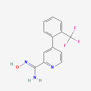 N-Hydroxy-4-(2-trifluoromethylphenyl)-pyridine-2-carboxamidine