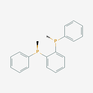 molecular formula C20H20P2 B14144725 (R)-methyl-[2-[methyl(phenyl)phosphanyl]phenyl]-phenylphosphane CAS No. 72150-36-8
