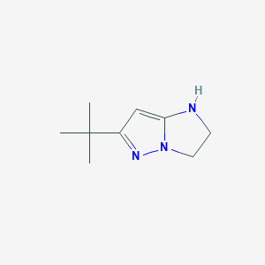 6-tert-butyl-1H,2H,3H-pyrazolo[1,5-a]imidazole