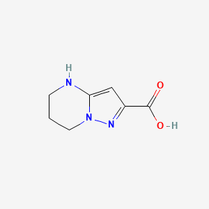 4,5,6,7-Tetrahydropyrazolo[1,5-a]pyrimidine-2-carboxylic acid