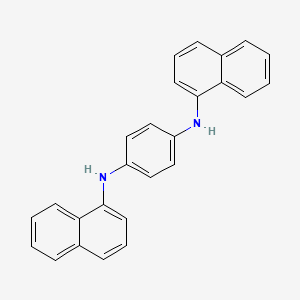molecular formula C26H20N2 B14145771 N,N'-di(naphthalen-1-yl)benzene-1,4-diamine CAS No. 10368-27-1