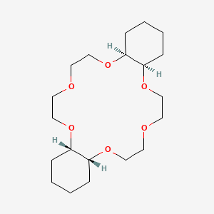 molecular formula C20H36O6 B14145909 Dicyclohexyl-18-crown-6, isomer B CAS No. 15128-66-2