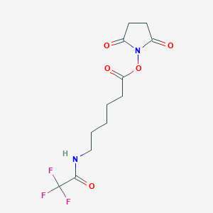 2,5-Dioxopyrrolidin-1-YL 6-(2,2,2-trifluoroacetamido)hexanoate