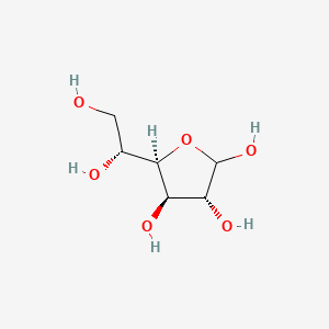 molecular formula C6H12O6 B14146174 D-Glucofuranose CAS No. 610-85-5
